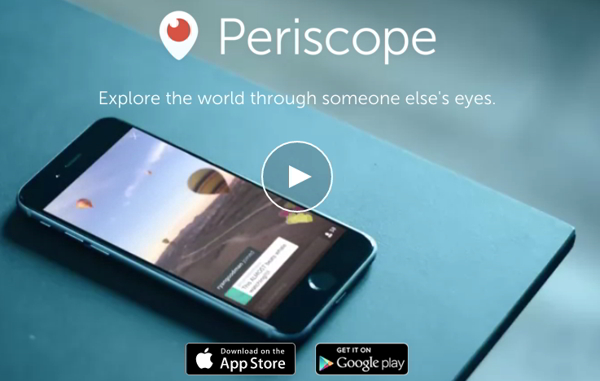 Periscope para marketing online