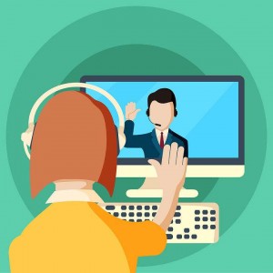 interacción en los webinar