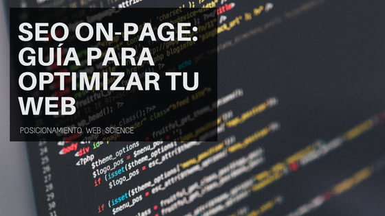 SEO on-page Guía para optimizar tu web